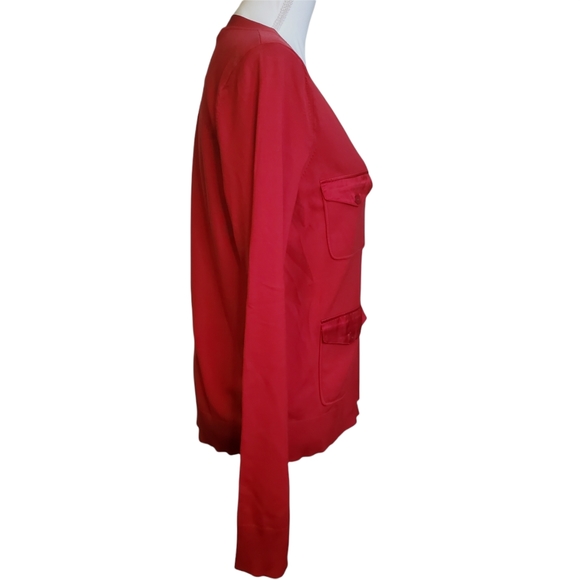 EUC Emauel Ungaro Silk Blend Button Up Cardigan - Picture 4 of 11